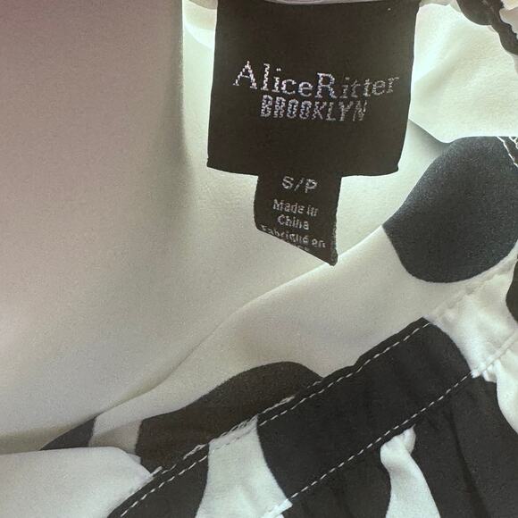 Alice Ritter Brooklyn Ruffle Tank Blouse Size Small - Picture 3 of 3